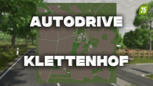Autodrive-Netzwerk für die Karte Klattenhof 2 (2)