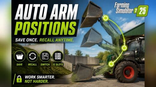 Automatische Armpositionen