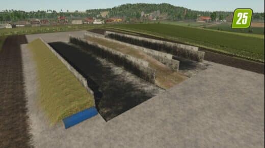 Bunkersilo Ballenlager