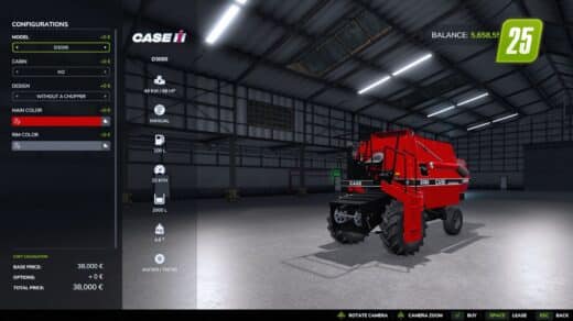Case D3000 / D3000S