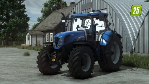 New Holland T7 2011 OpenPipe