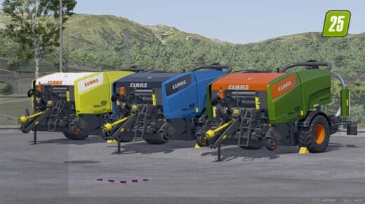 Claas Rollant 455 Uniwrap