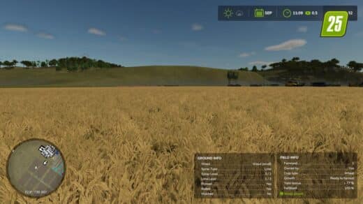 Feld Detail Hud Infos