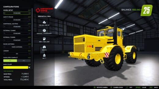 KIROVETS K-700A K-7010 (0)