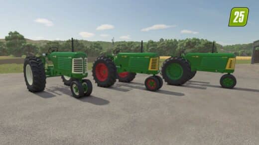 Oliver Super 88 Reihenfruchttraktor