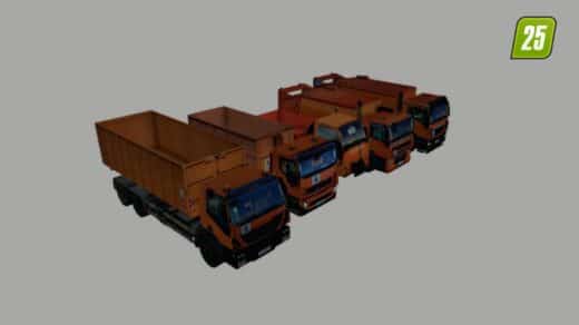 Straßenmeisterei-Pack mit Müllabfuhr (Prefab)