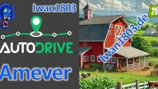 AutoDrive-Kurse für Amever Farm