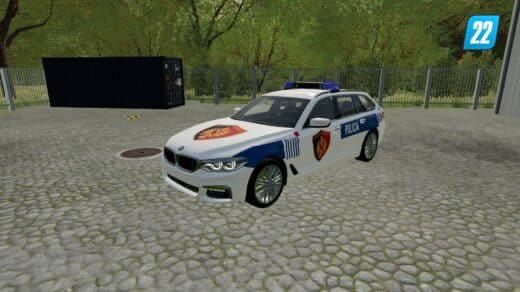 BMW 5er Polizei Albanien