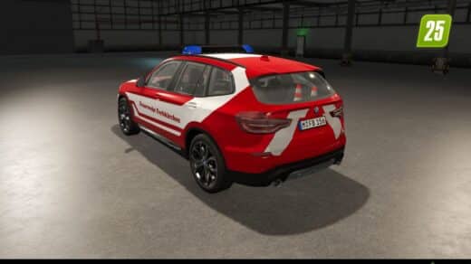 BMW X3 Feuerwher Ferbkirchen