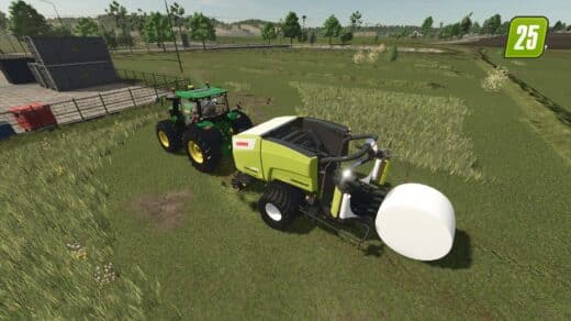 Claas Rollant 455 Uniwrap 180cm Edit