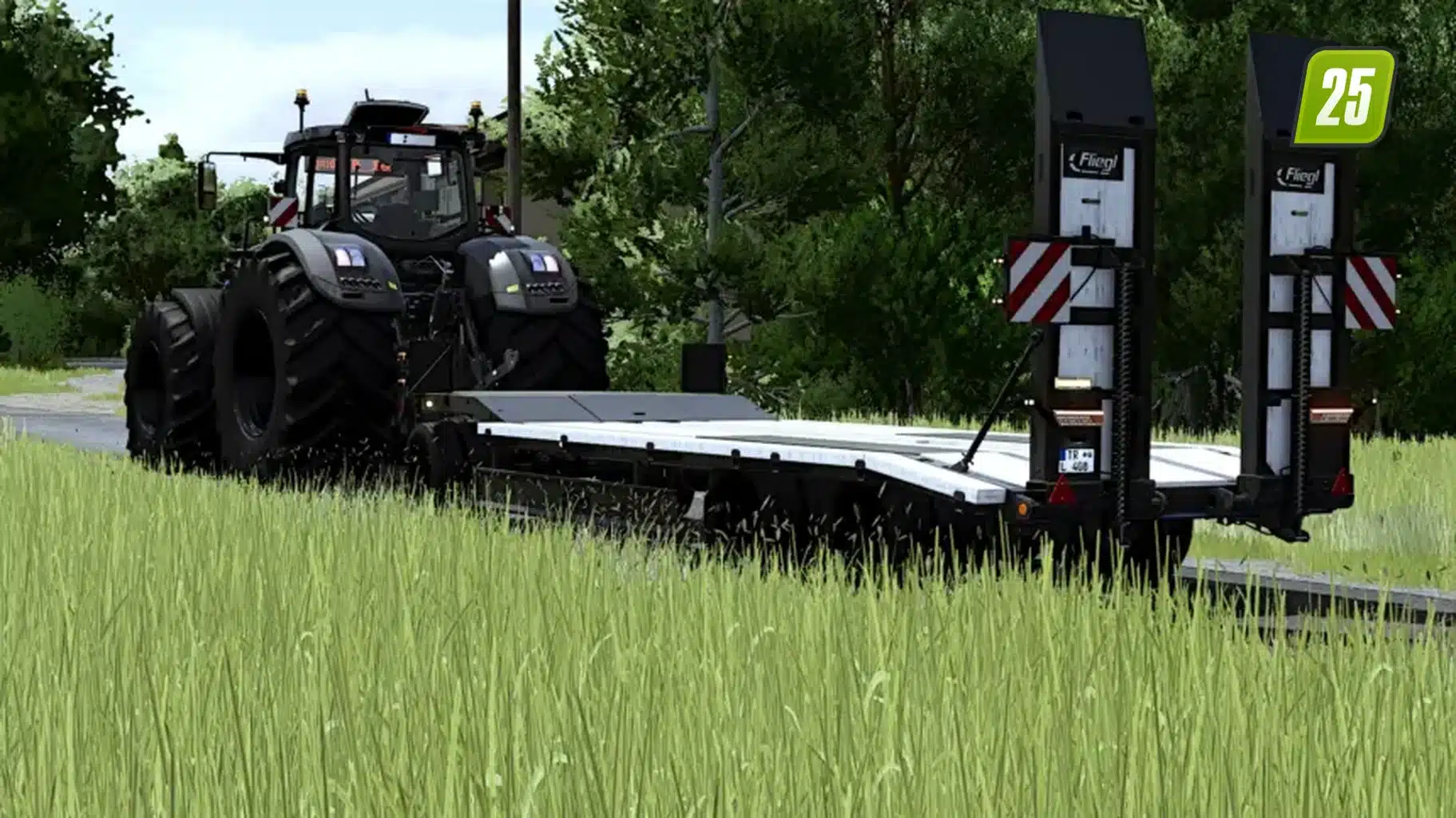 Fliegl Tieflader DTS 5 Modernisiert