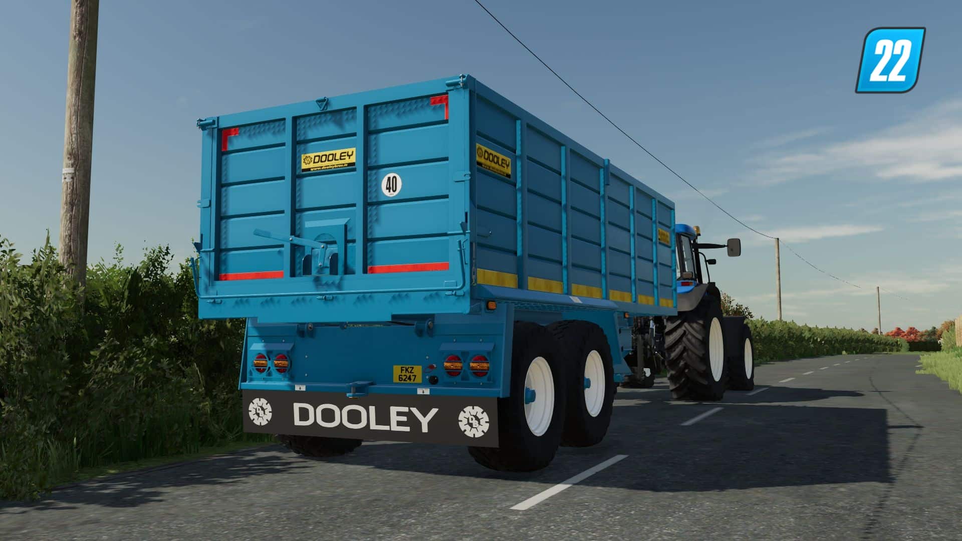 Dooley 16/19FT Silageanhänger