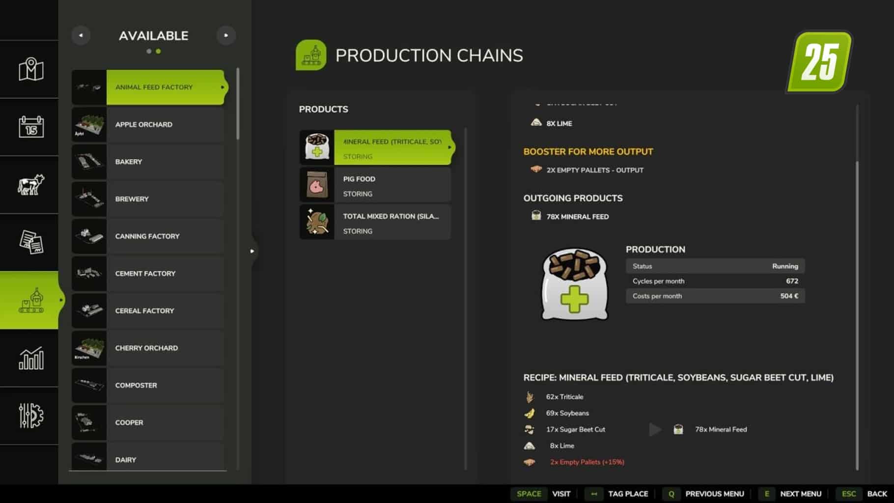 Produktions-Booster-System