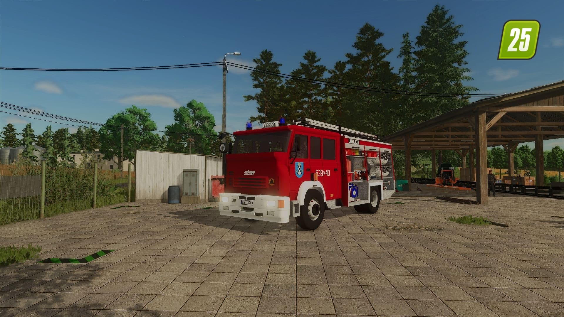 Star 1142 GBARt 2/20 JZS 539[E]40 OSP Złoczew