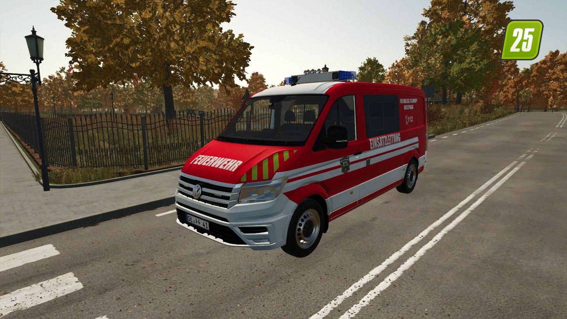Volkswagen Crafter ELW1 FFW Westerrade