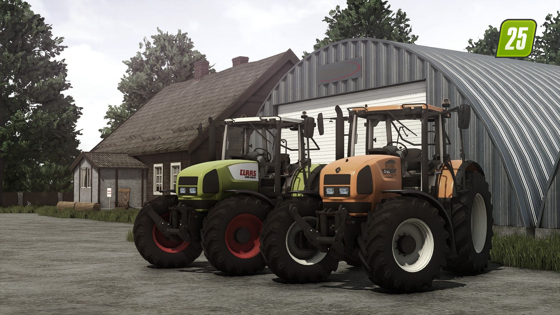 CLAAS / Renault Ares 836 RZ